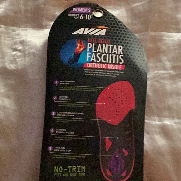 🖤Just In !! NWT “ AVIA “ Womens Size 6–10
Orthotic Insole / Heal Relief 🖤 - Picture 3 of 9